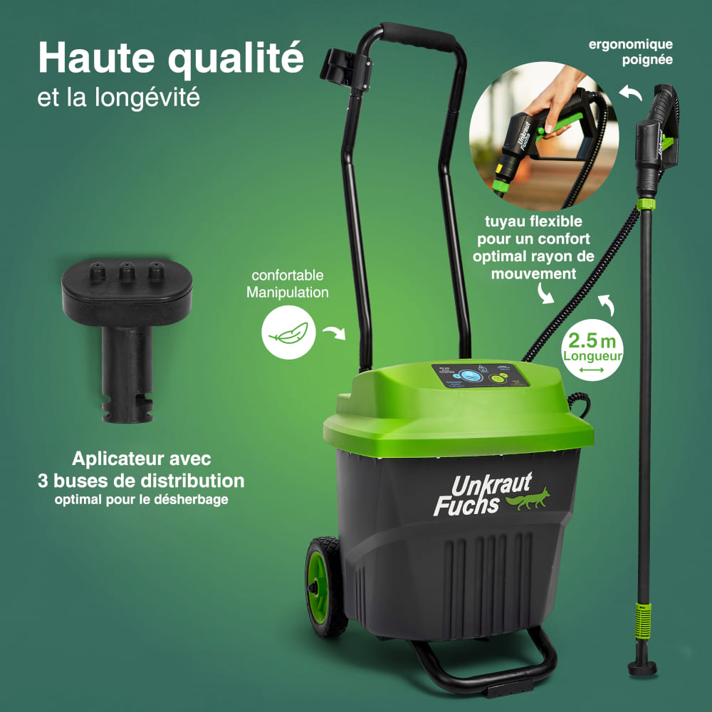 Unkrautfuchs – FoxOne inkl. 2 x Spezialentkalker 120 g