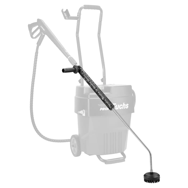 Profifuchs Dampfreiniger Bürste Nylon montiert Nassdampf Trockendampf